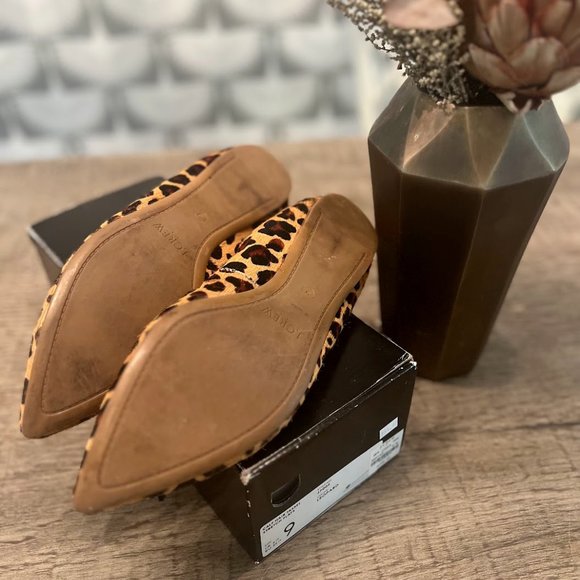 J. Crew Calf Hair Tassel Stretch Flats - Picture 6 of 6